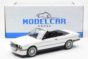 BMW Alpina C2 2.7 E30 Cabriolet Alb MCG 1:18 MCG18383 Metal - imaginea 6 din 6