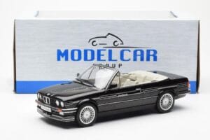 BMW Alpina C2 E30 2.7 Cabriolet Negru MCG 1:18 MCG18277 Metal - imaginea 6 din 6