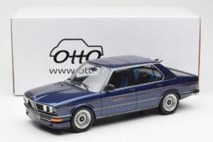 BMW Alpina B7S E12 Turbo Dark Sapphire Albastru Metalizat Otto 1:18 OT640 Rășină - imaginea 6 din 6