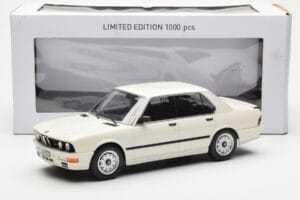 BMW M535i E28 Alb Norev 1:18 183260 Metal - imaginea 6 din 6