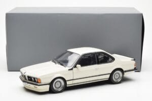 BMW M635 CSi E24 Alb Dealer Edition AUTOart 1:18 80430145829 Metal - imaginea 8 din 8