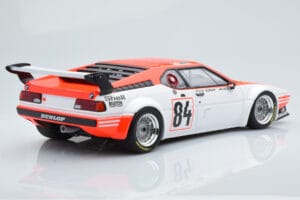 BMW M1 Equipe Dominique Lacaud #84 H. Stuck / Burger / D. Lacaud 24 Hours of Le Mans 1980 Minichamps 1:18 155802984 Metal - imaginea 2 din 6