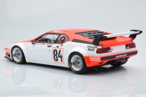 BMW M1 Equipe Dominique Lacaud #84 H. Stuck / Burger / D. Lacaud 24 Hours of Le Mans 1980 Minichamps 1:18 155802984 Metal - imaginea 5 din 6