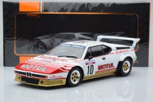 BMW M1 Motul #10 B. Darniche / A. Mahe Rally Tour de Corse 1982 IXO 1:18 18RMC114 Metal - imaginea 6 din 6