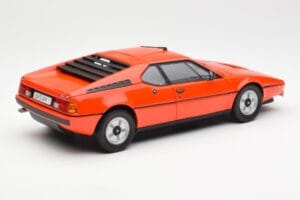 BMW M1 Portocaliu Metalizat Norev 1:18 183222 Metal - imaginea 3 din 8