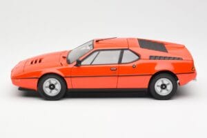 BMW M1 Portocaliu Metalizat Norev 1:18 183222 Metal - imaginea 4 din 8