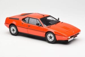 BMW M1 Portocaliu Metalizat Norev 1:18 183222 Metal - imaginea 6 din 8