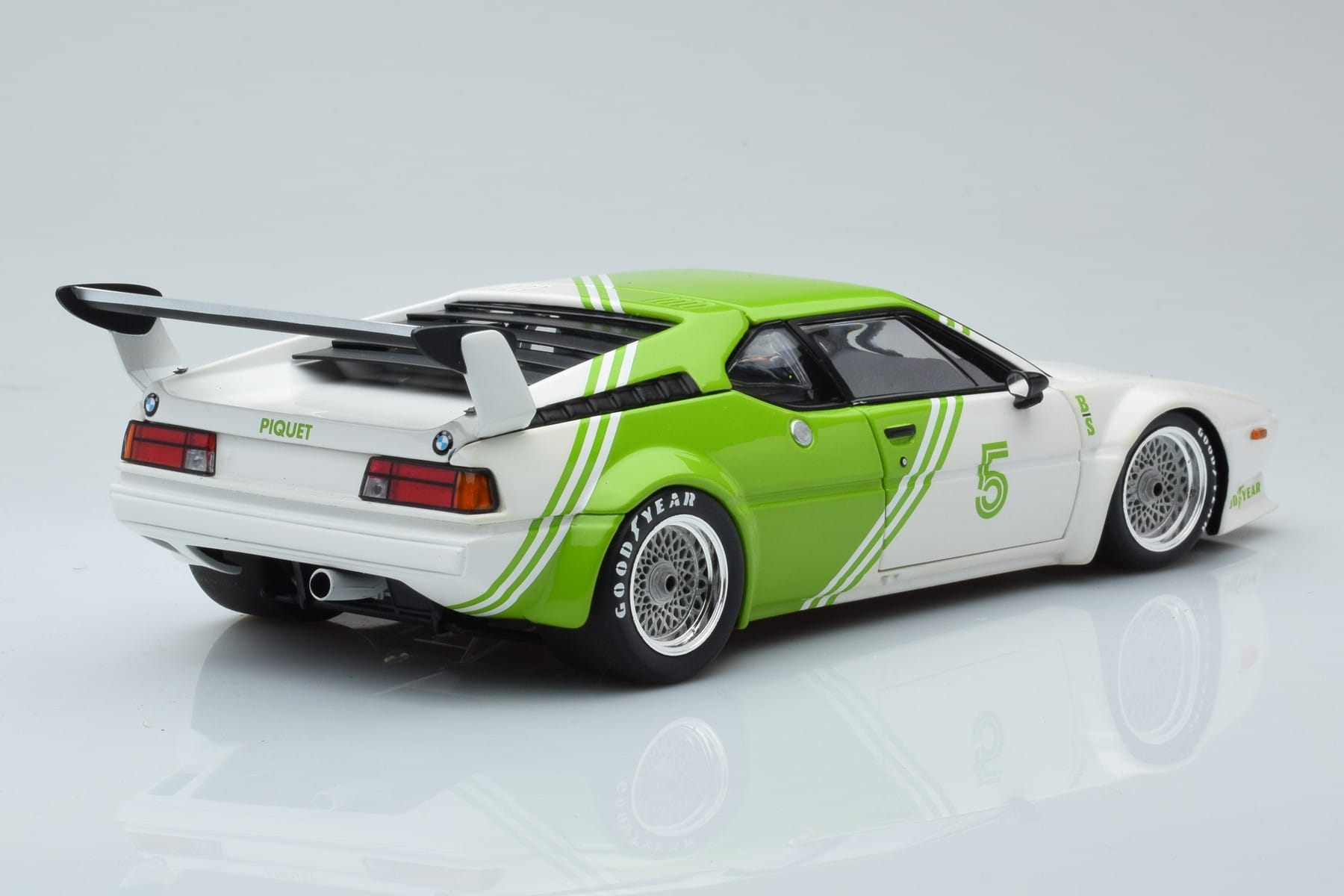 BMW M1 Procar BS Fabrications #5 N. Piquet Procar Series 1980 Minichamps 1:18 183802905 Metal - imaginea 3 din 8