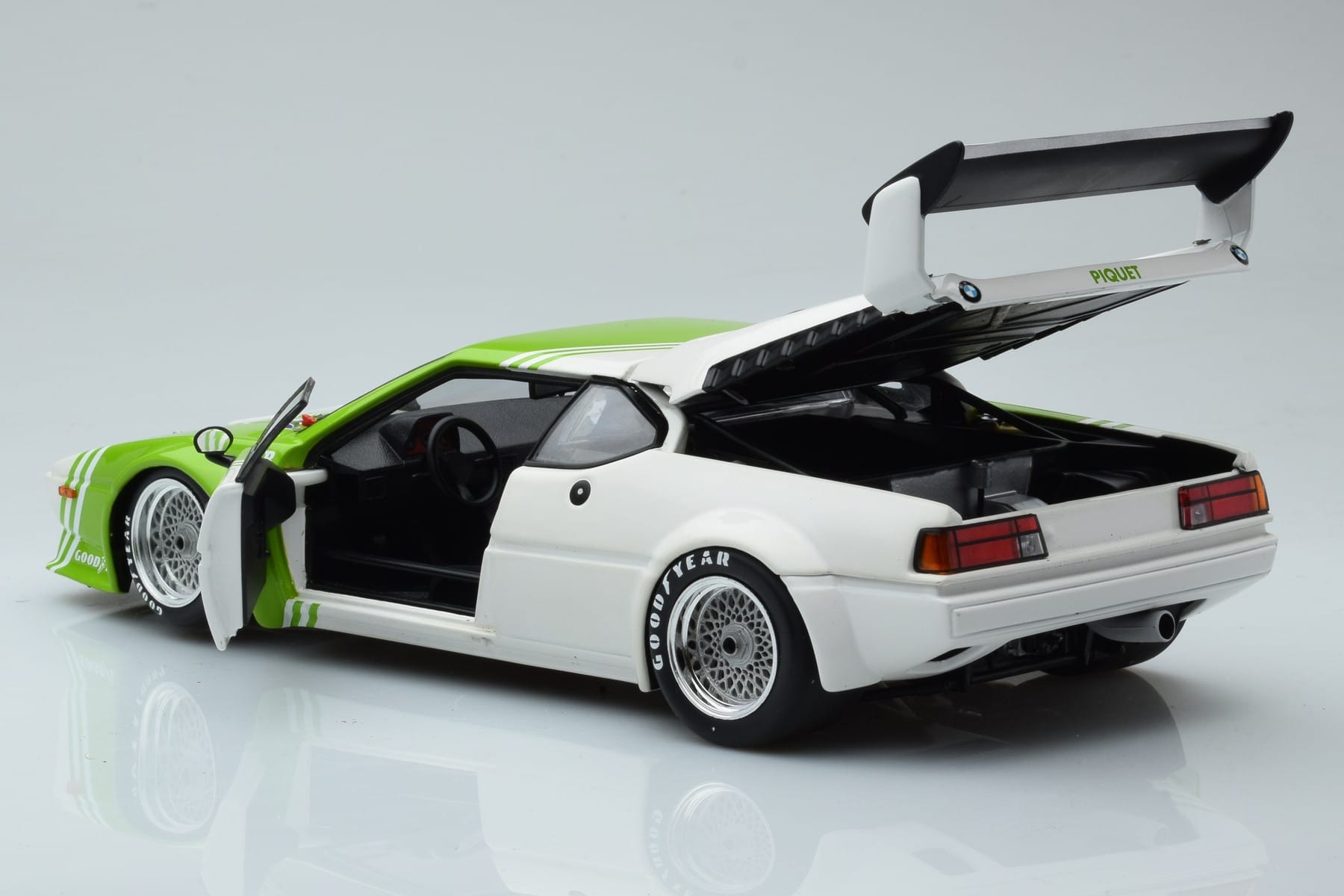 BMW M1 Procar BS Fabrications #5 N. Piquet Procar Series 1980 Minichamps 1:18 183802905 Metal - imaginea 5 din 8