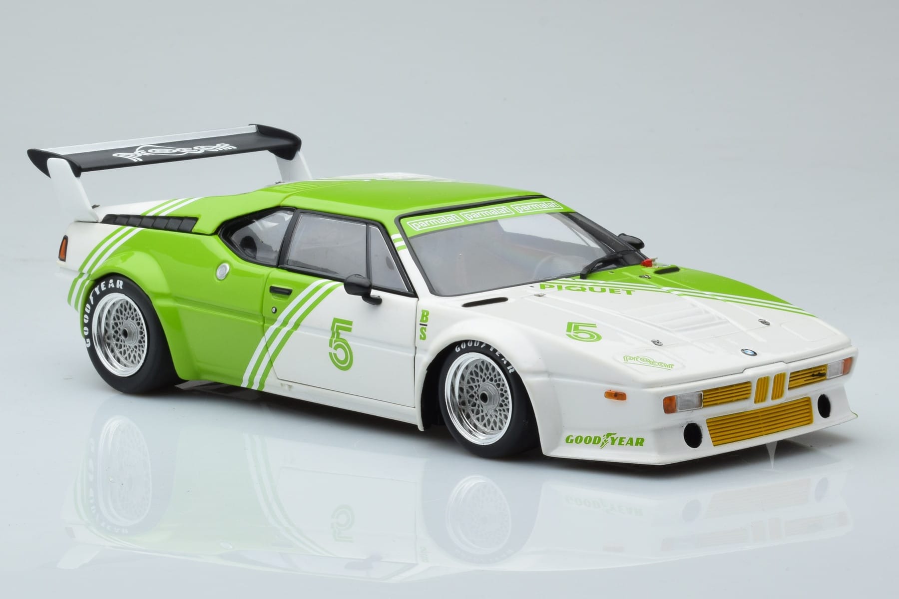 BMW M1 Procar BS Fabrications #5 N. Piquet Procar Series 1980 Minichamps 1:18 183802905 Metal - imaginea 6 din 8