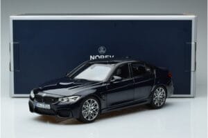 BMW M3 F80 Competition Albastru Norev 1:18 183236 Metal - imaginea 7 din 7