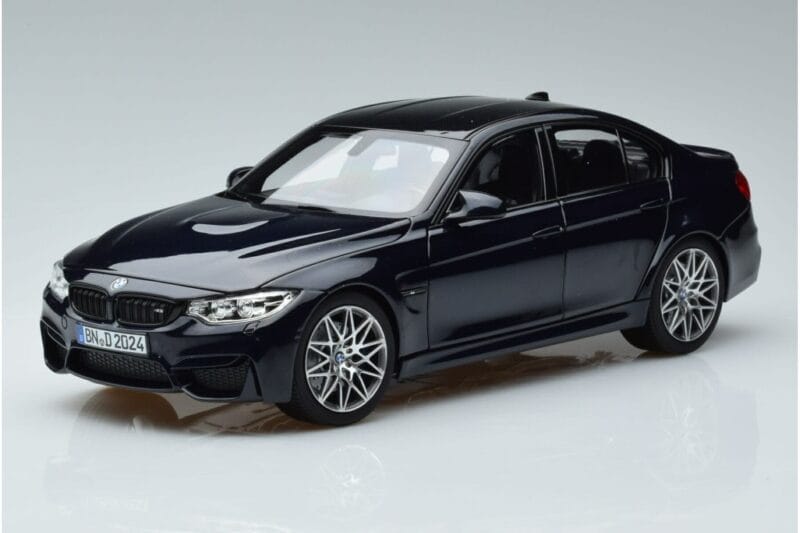 BMW M3 F80 Competition Albastru Norev 1:18 183236 Metal