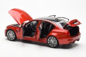 BMW M3 Competition F80 Sakhir Portocaliu Norev 1:18 80432411553 Metal - imaginea 5 din 8