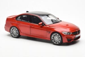 BMW M3 Competition F80 Sakhir Portocaliu Norev 1:18 80432411553 Metal - imaginea 6 din 8