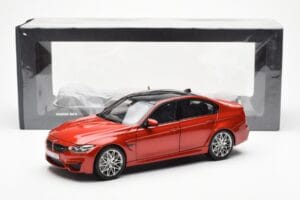 BMW M3 Competition F80 Sakhir Portocaliu Norev 1:18 80432411553 Metal - imaginea 8 din 8