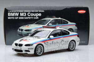 BMW M3 E92 MotoGP Safety Car 2008 Kyosho 1:18 08736GP Metal - imaginea 7 din 7