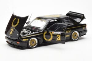 BMW M3 E30 #3 J. Richards Austrian Airlines ATCC 1987 AUTOart 1:18 88745 Metal - imaginea 2 din 8