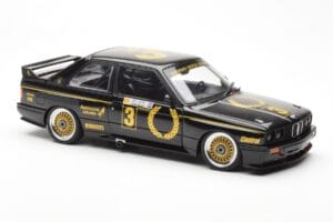 BMW M3 E30 #3 J. Richards Austrian Airlines ATCC 1987 AUTOart 1:18 88745 Metal - imaginea 6 din 8