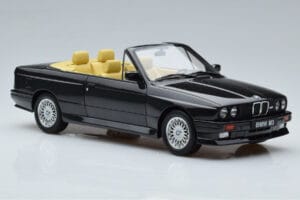 BMW M3 E30 Cabriolet Negru Otto 1:18 OT1012 Rășină - imaginea 4 din 6