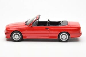 BMW M3 E30 Cabriolet Roșu Otto 1:18 OT077 Rășină - imaginea 3 din 6