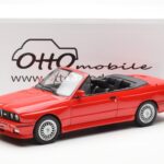 BMW M3 E30 Cabriolet Roșu Otto 1:18 - image 6 of 6