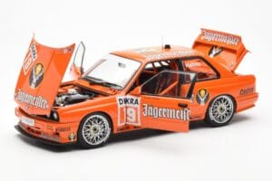 BMW M3 E30 #19 A. Hahne Jägermeister DTM 1992 AUTOart 1:18 89248 Metal - imaginea 2 din 8