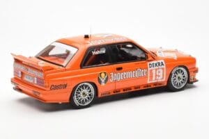 BMW M3 E30 #19 A. Hahne Jägermeister DTM 1992 AUTOart 1:18 89248 Metal - imaginea 3 din 8