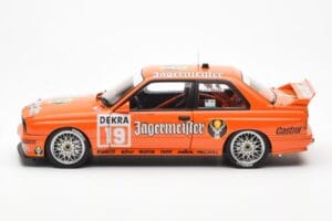 BMW M3 E30 #19 A. Hahne Jägermeister DTM 1992 AUTOart 1:18 89248 Metal - imaginea 4 din 8