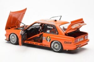 BMW M3 E30 #19 A. Hahne Jägermeister DTM 1992 AUTOart 1:18 89248 Metal - imaginea 5 din 8