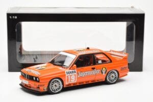 BMW M3 E30 #19 A. Hahne Jägermeister DTM 1992 AUTOart 1:18 89248 Metal - imaginea 8 din 8
