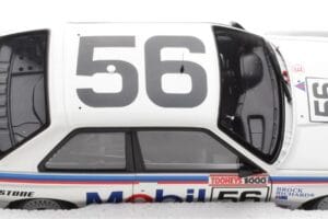 BMW M3 E30 #56 P. Brock / J. Richards Mobil Bathurst 1000 1988 AUTOart 1:18 88847 Metal - imaginea 8 din 9