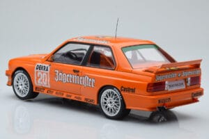 BMW M3 E30 Jagermeister #20 W. Gardner DTM Nurburgring 1992 IXO 1:18 18RMC082B Metal - imaginea 5 din 6