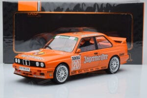 BMW M3 E30 Jagermeister #20 W. Gardner DTM Nurburgring 1992 IXO 1:18 18RMC082B Metal - imaginea 6 din 6