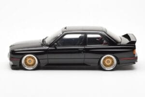 BMW M3 E30 Sport Evolution Negru Custom Wheels AUTOart 1:18 70562 Metal - imaginea 4 din 8