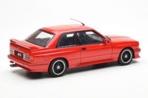 BMW M3 E30 Sport Evolution Cecotto Edition Roșu AUTOart 1:18 70566 Metal - imaginea 3 din 8