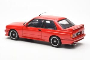 BMW M3 E30 Sport Evolution Cecotto Edition Roșu AUTOart 1:18 70566 Metal - imaginea 7 din 8
