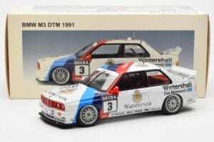BMW M3 E30 #3 J. Cecotto Warsteiner DTM 1991 AUTOart 1:18 89145 Metal - imaginea 8 din 8