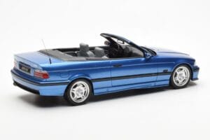 BMW M3 E36 Cabriolet Albastru Otto 1:18 OT279 Rășină - imaginea 2 din 5