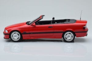 BMW M3 E36 Cabriolet Roșu Otto 1:18 OT1048 Rășină - imaginea 3 din 6