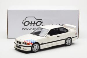 BMW M3 E36 Lightweight Alb Otto 1:18 OT569 Rășină - imaginea 6 din 6