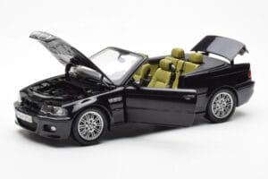BMW M3 E46 Cabriolet Negru Kyosho 1:18 80430024431 Metal - imaginea 2 din 8