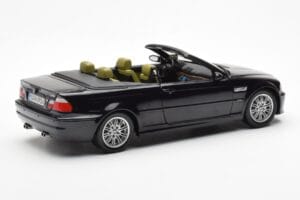 BMW M3 E46 Cabriolet Negru Kyosho 1:18 80430024431 Metal - imaginea 3 din 8