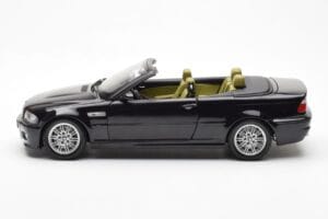 BMW M3 E46 Cabriolet Negru Kyosho 1:18 80430024431 Metal - imaginea 4 din 8