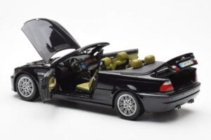 BMW M3 E46 Cabriolet Negru Kyosho 1:18 80430024431 Metal - imaginea 5 din 8