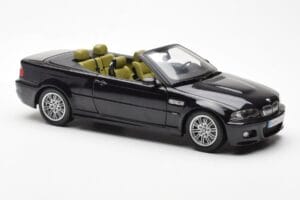 BMW M3 E46 Cabriolet Negru Kyosho 1:18 80430024431 Metal - imaginea 6 din 8