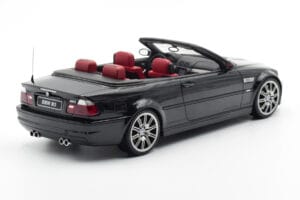 BMW M3 E46 Cabriolet Negru Otto 1:18 OT380 Rășină - imaginea 2 din 9