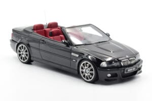 BMW M3 E46 Cabriolet Negru Otto 1:18 OT380 Rășină - imaginea 4 din 9
