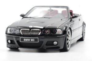 BMW M3 E46 Cabriolet Negru Otto 1:18 OT380 Rășină - imaginea 6 din 9