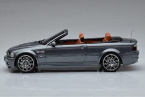 BMW M3 E46 Cabriolet Gri Otto 1:18 OT1006 Rășină - imaginea 3 din 6