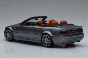 BMW M3 E46 Cabriolet Gri Otto 1:18 OT1006 Rășină - imaginea 5 din 6